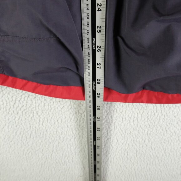 The North Face ATG Jacket Mens Small Red Blue Winter Shell Ski Nylon Hooded - Picture 6 of 10